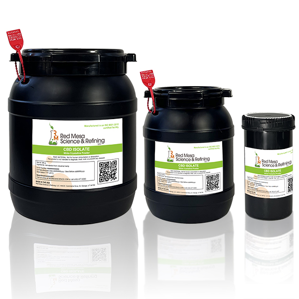Wholesale CBD Isolate Powder | 99% Pure, 0% THC | Red Mesa